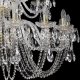Подвесная люстра Bohemia Ivele Crystal 1402/16+8+4/400/XL-160/2d/G. 